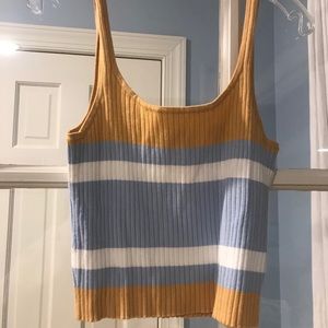 4/$10 stripped tank top